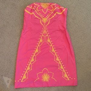 Lily Pulitzer Women’s Strapless Dress size 14